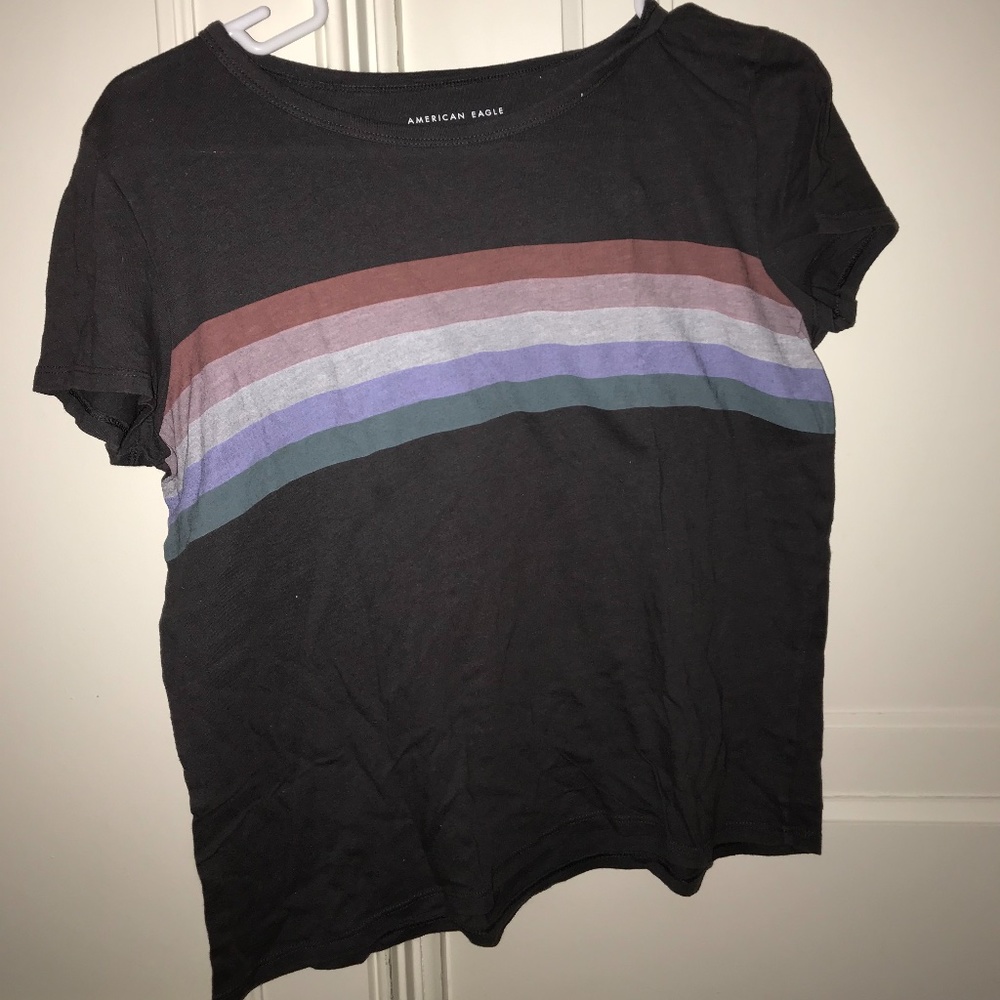 Rainbow American Eagle t-shirt